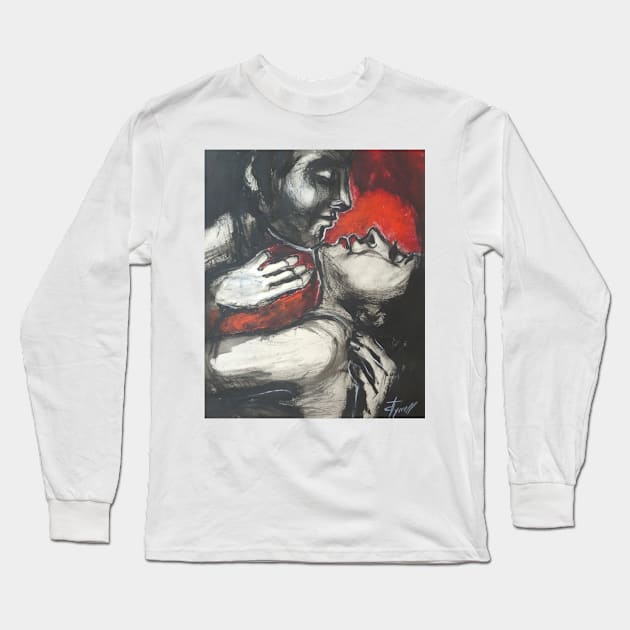 Lovers - Do You Love Me? Long Sleeve T-Shirt by CarmenT